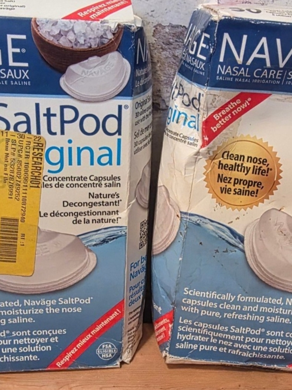 SaltPod Original Saline Capsule - White